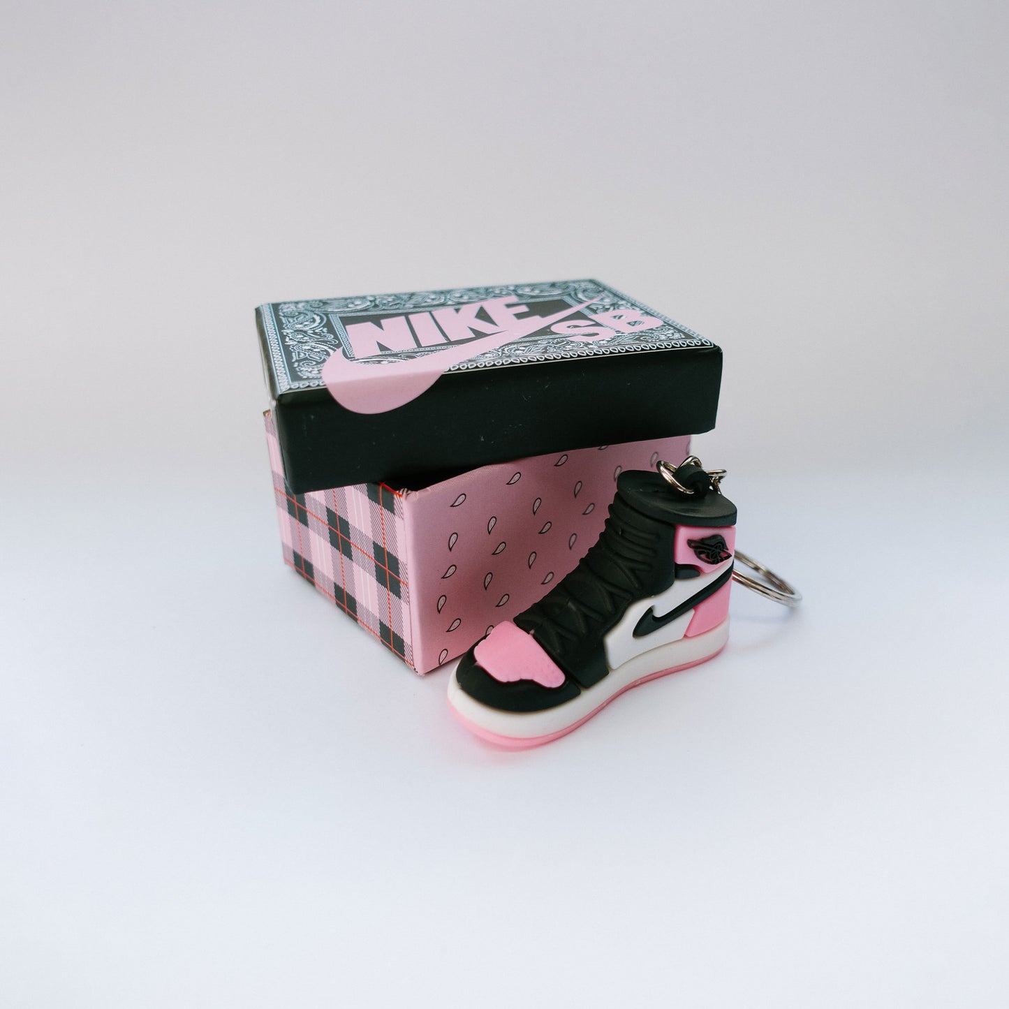 Porta-Chaves BOX - Sapatilha ROSA