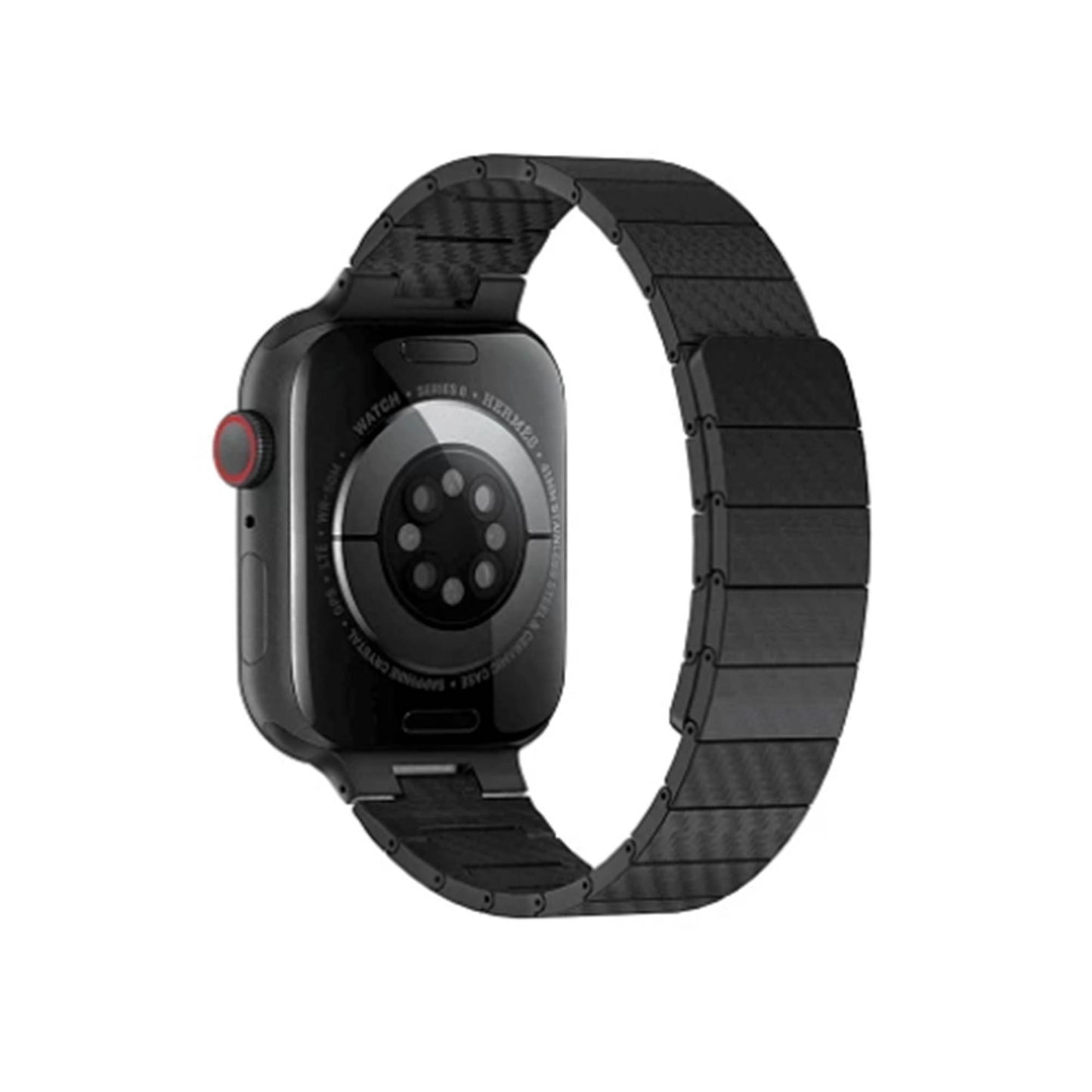Bracelete Carbono Preto 38/40/41 mm