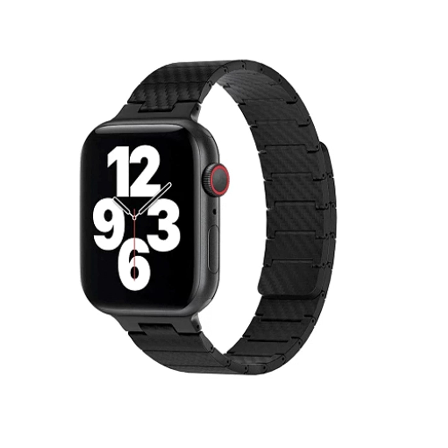 Bracelete Carbono Preto 38/40/41 mm