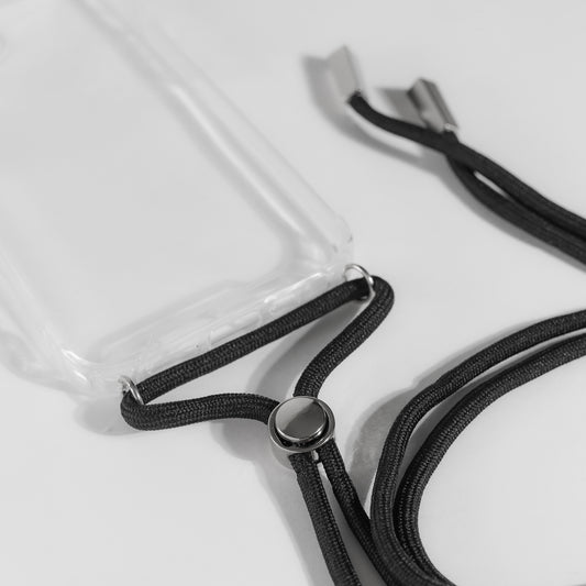 Capa Transparente com Cordão