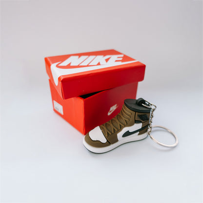Porta-Chaves BOX - Sapatilha CASTANHO