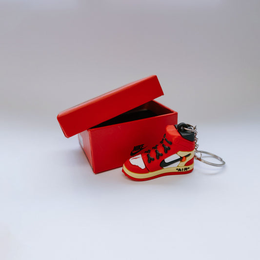 Porta-Chaves BOX - Sapatilha VERMELHO
